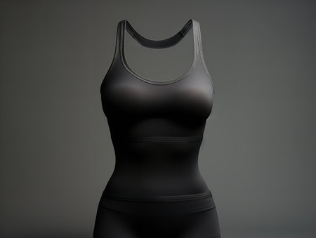 Trendy Leggings Mockup for Fitness and Fashion - AI Generatedの素材