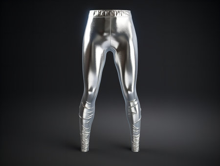 Trendy Leggings Mockup for Fitness and Fashion - AI Generatedの素材