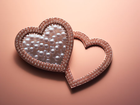 Elegant Compact Mirror Mockup for Beauty and Accessories - AI Generatedの素材