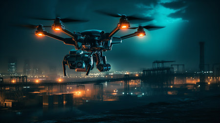 AI Driving the Future: Autonomous Vehicles AI Generatedの素材