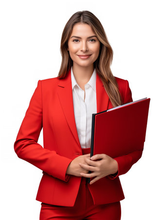 Female Lawyer, Business Suit, AI Generatedの素材