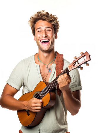 Dynamic Band Performing Live, AI Generatedの素材