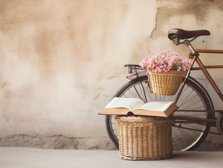 Creative Book Cover Mockup for Authors and Publishers - AI Generatedの素材