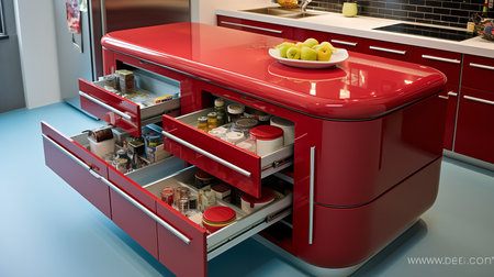 Compact Urban Kitchen: Space-Saving Solutions for Stylish Efficiencyの素材