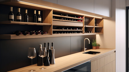 Compact Urban Kitchen: Space-Saving Solutions for Stylish Efficiencyの素材