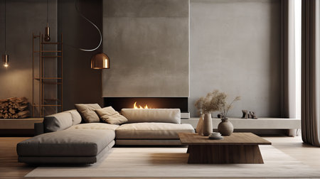 Handcrafted Haven: Bespoke Artisanal Living Room with Custom Creationsの素材