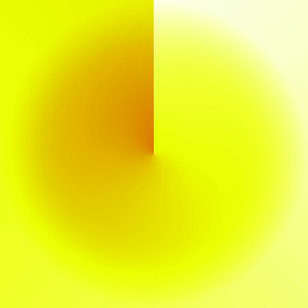 abstract yellow background with some smooth lines in it (see more in my portfolio)のイラスト素材