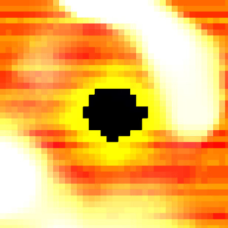 Abstract pixel art background with place for your text. Vector illustration.のイラスト素材