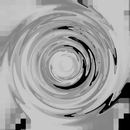 Abstract black and white spiral background. Vector illustration. EPS 10.のイラスト素材