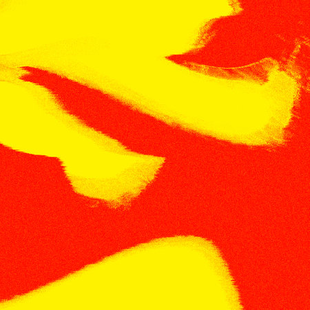 abstract yellow and red background texture with some smooth lines in itのイラスト素材