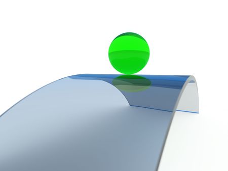 Concept - balance, potentiality movementの写真素材