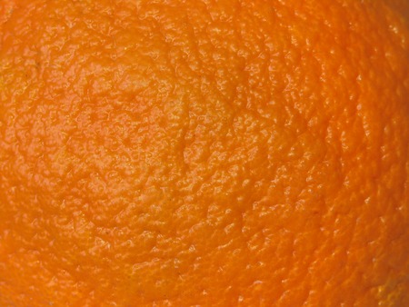 Macro shot of an orange skin.の写真素材