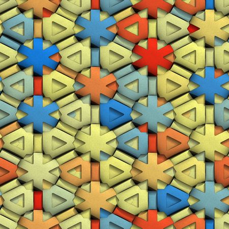 Abstract seamless texture. Paper ribbonsl. Best for replicate