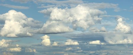 High clouds on high sky.