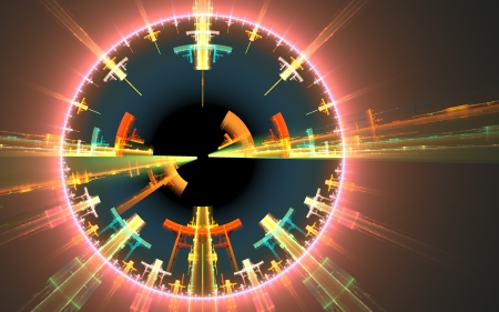 Fractal background with abstract shapes.  High detailed image.の写真素材