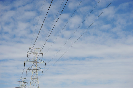 high voltage power tower