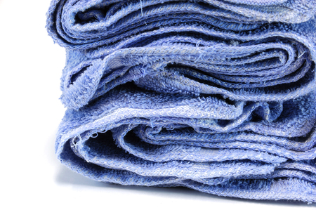 stacking towelsの写真素材