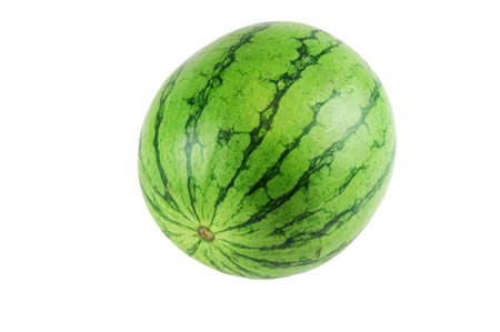 seedless watermelon isolated on white backgroundの写真素材