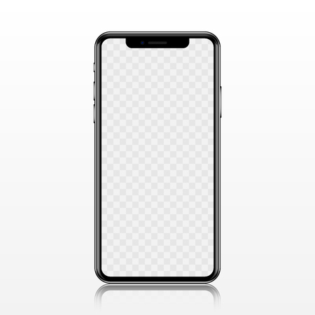 New phone front drawing format.のイラスト素材