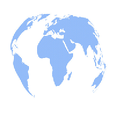 Map of the world. Vector illustration. World map.のイラスト素材