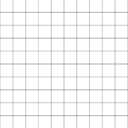 Seamless, infinite pattern Geometric contour of a square