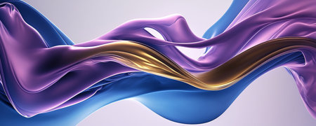 Waves abstract background gradient color. UI UX Design.の写真素材