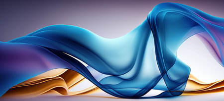Waves abstract background gradient color. UI UX Design.の写真素材