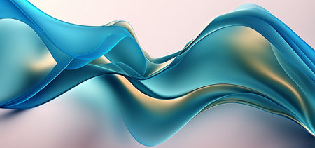 Waves abstract background gradient color. UI UX Design.の写真素材