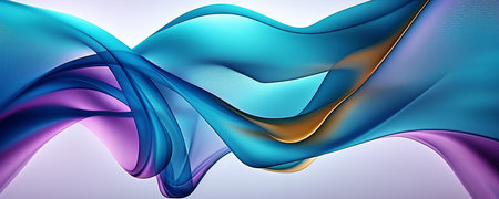Waves abstract background gradient color. UI UX Design.の写真素材