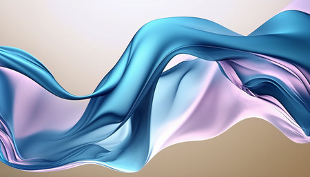 Waves abstract background gradient color. UI UX Design.の写真素材