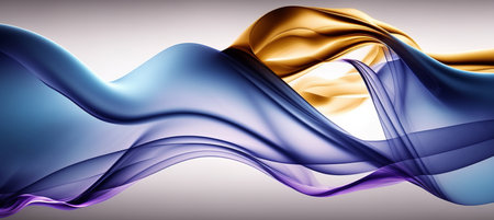Waves abstract background gradient color. UI UX Design.の写真素材