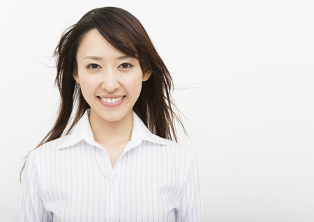 Portrait of young womanの写真素材