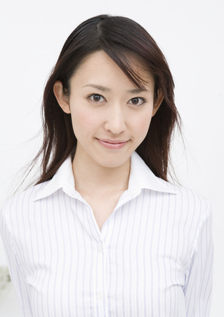 Portrait of young womanの写真素材