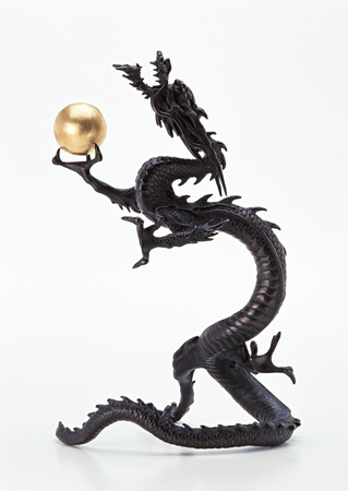 Ornament of dragonの写真素材