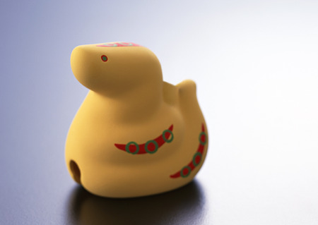 Bell of snake shapeの写真素材