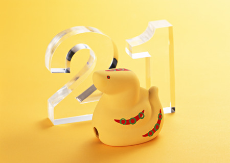 Bell of snake shapeの写真素材