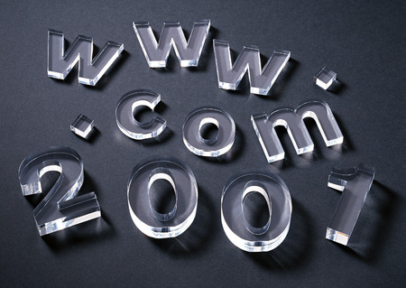 Year of 2001 imageの写真素材