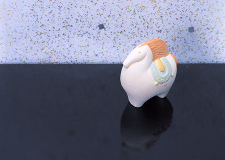 Earthenware bellの写真素材