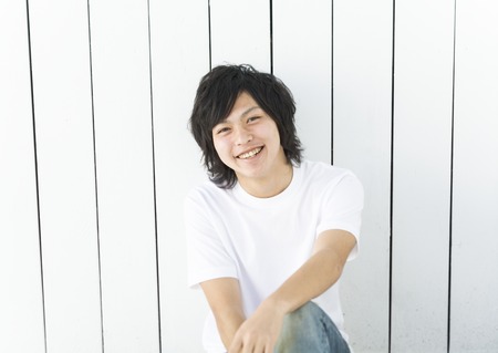 Smiling Manの写真素材