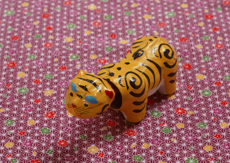 Paper tigerの写真素材