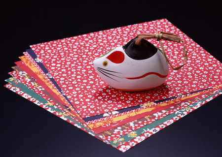 Earthenware bellの写真素材