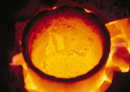 Melting Potの写真素材