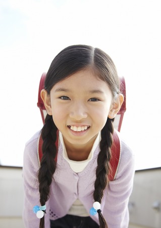 Girl smilingの写真素材