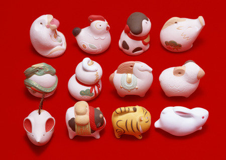 Earthenware bellの写真素材