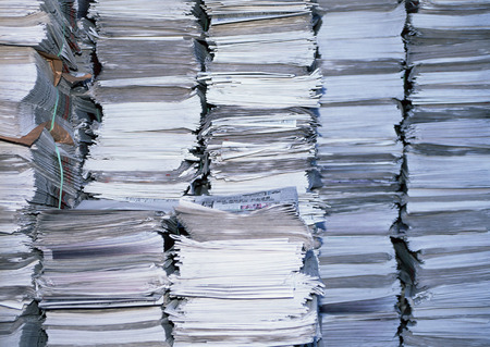 Old Newspaperの写真素材