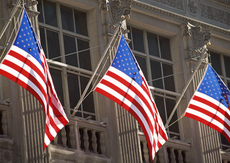 Flag of the Stars and Stripesの写真素材