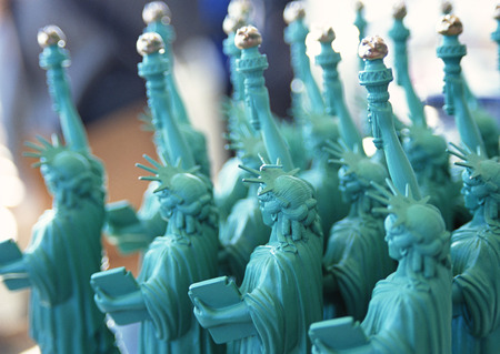 Statue of Liberty Dollの写真素材