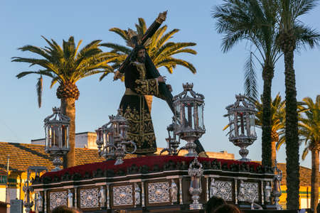 Cordoba, Spain - April 26, 2018: Easter Monday Processions in Cordoba Semana Santa, Andalucia, Spain