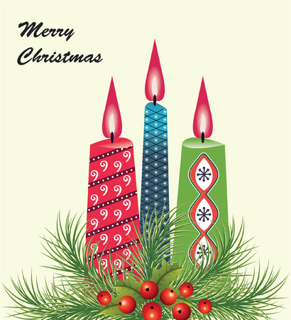 Christmas invitation cardのイラスト素材