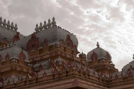 Low angle view of a templeの写真素材